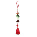 Product info: 翠玉白菜吉祥吊飾