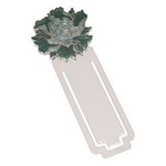 Product info: 景泰藍牡丹書夾(綠)