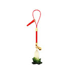 Product info: 夜光翠玉白菜手機飾