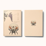 Product info: 團花吉語．博古花草 萬用卡