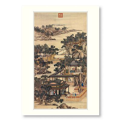 Product info: B4小畫片  清畫院畫十二月月令圖十一月