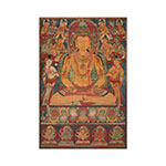 明信片：西藏十三世紀阿彌陀佛唐卡