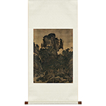 Product info: 複製 掛軸 宋 李唐 萬壑松風 (S)