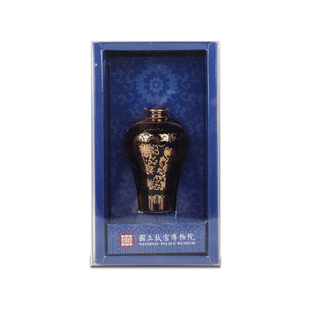 故宮精品網路商城- 迷你瓷器-描金福壽梅瓶