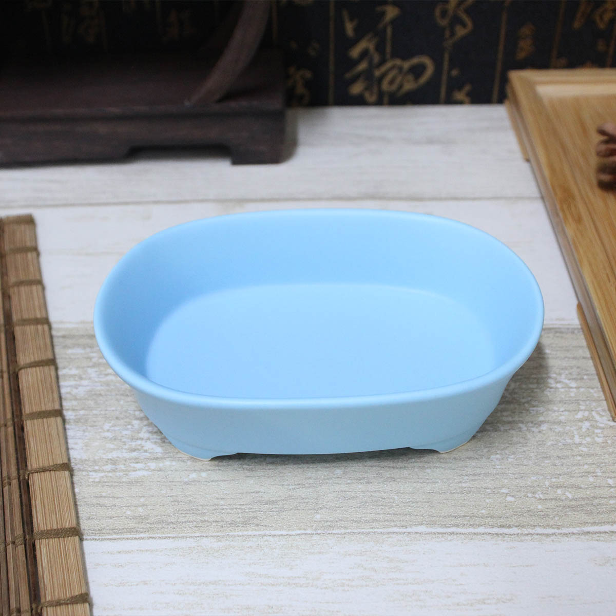 故宮精品網路商城- 汝窯水仙盆置物盒