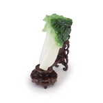 Product info: 迷你擺飾-翠玉白菜典藏版