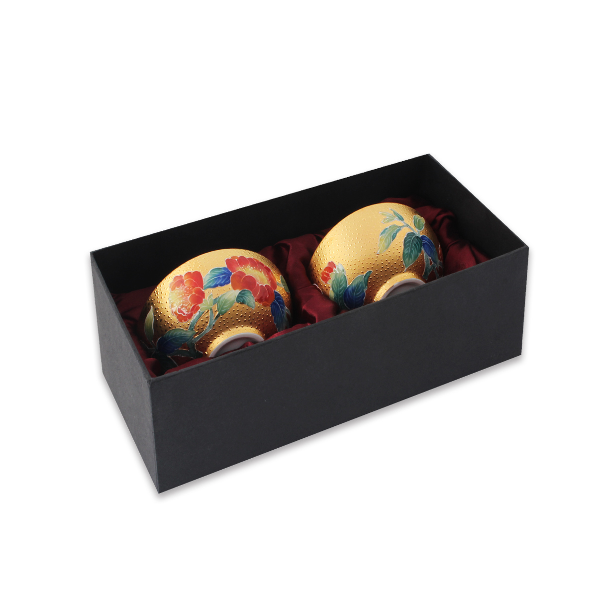 MB29】時代漆芸 蓬莱山蒔絵 大盃・盃台 塗師/義彦(箱印有)