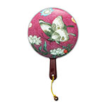 Product info: 故宮手抽鏡粉彩花蝶