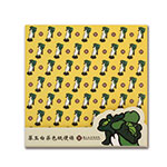 Product info: 翠玉白菜色紙便條-黃