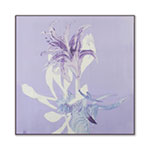 Product info: 白玉簪絲巾-紗面紫 53x53 cm
