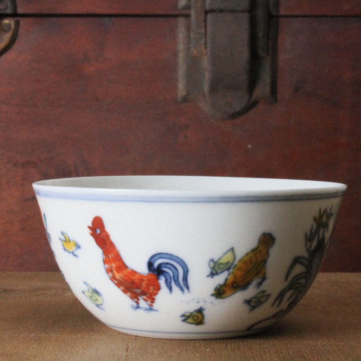 国立故宮博物院オンラインストア - 故宮闘彩鶏缸杯デザイン湯呑み