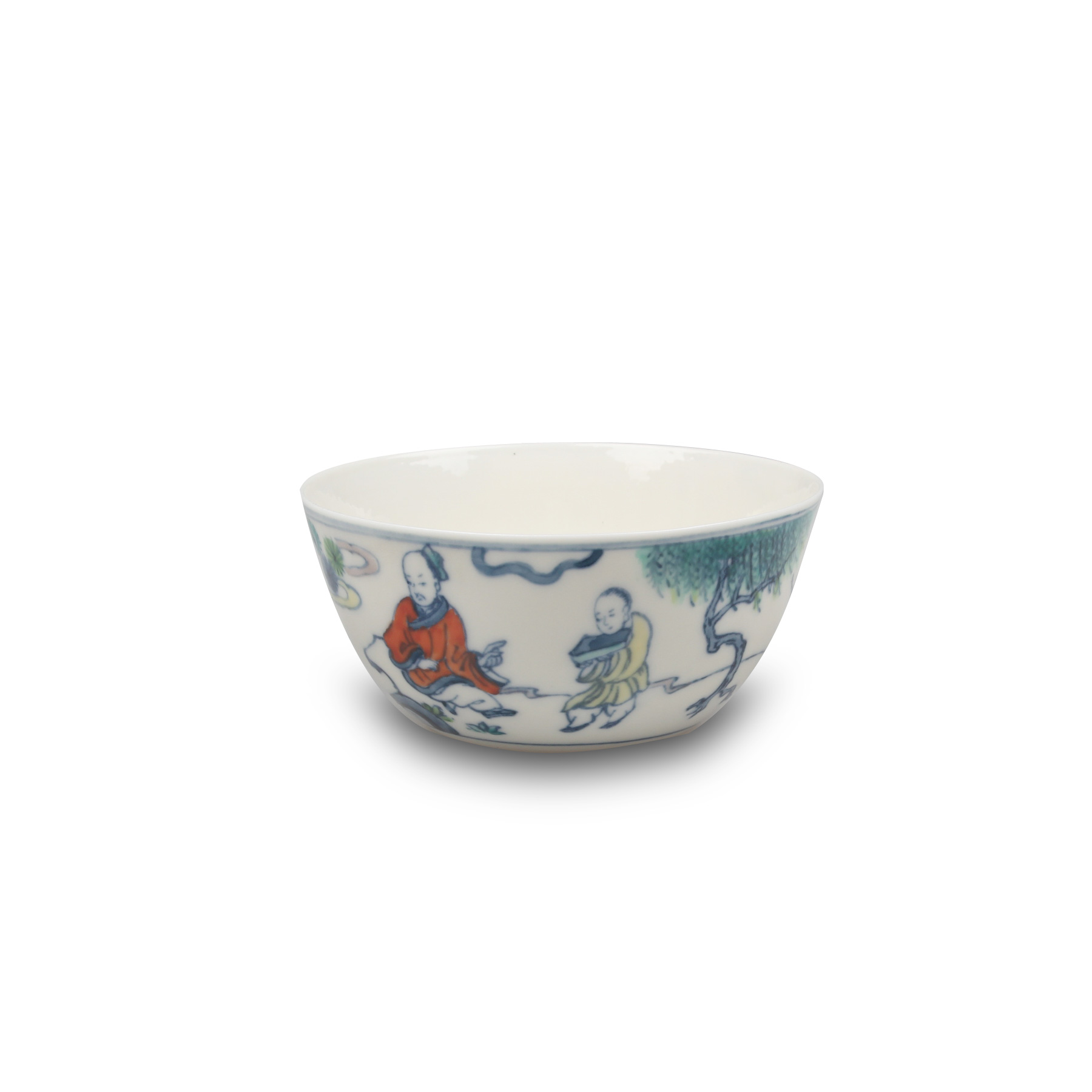 故宮精品網路商城- 鬥彩高士杯