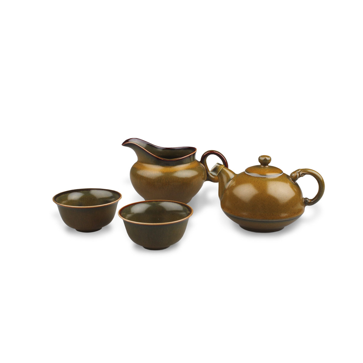 故宮精品網路商城- 茶葉末事事如意茶組