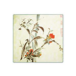 Product info: 故宮手絹-榴花小景 35x35 cm