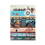 Product info: 故宮遊樂園山型袋(A4)