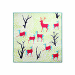 Product info: 手絹-丹楓呦鹿 35x35 cm