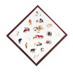Product info: 百駿圖手帕