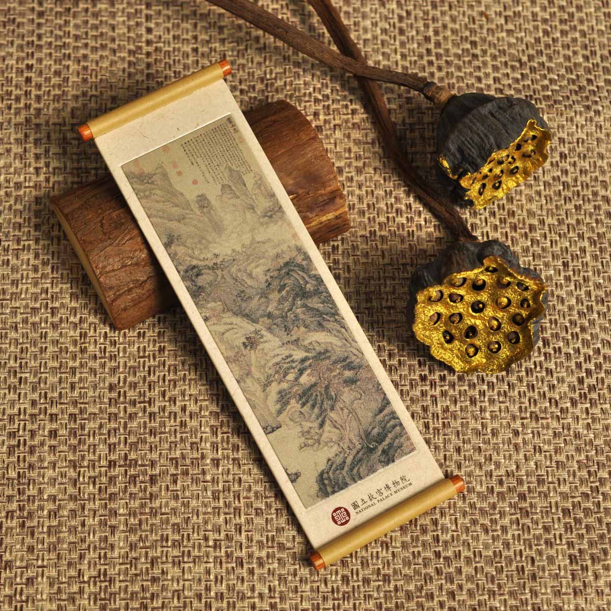故宮精品網路商城- 廬山高卷軸磁鐵