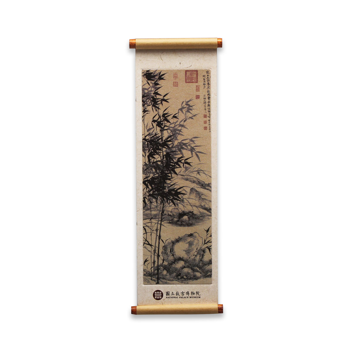 故宮精品網路商城- 合作蘭竹卷軸磁鐵