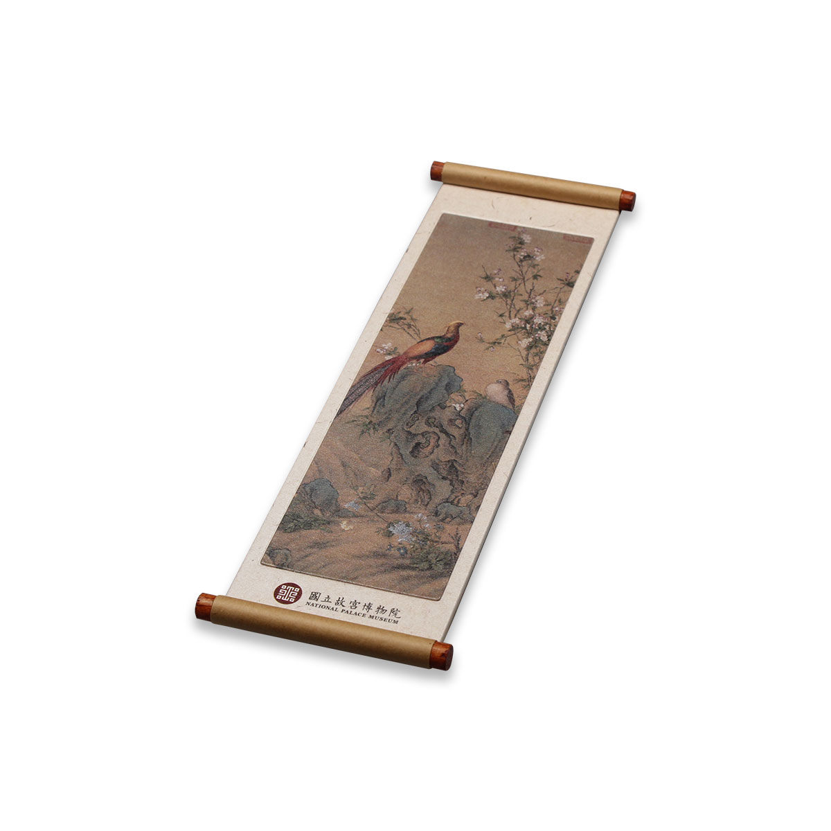 故宮精品網路商城- 畫錦春圖卷軸磁鐵