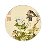 Product info: 菊花 吸水杯墊 (圓形)