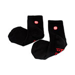 Product info: 踩小人-黑色短襪