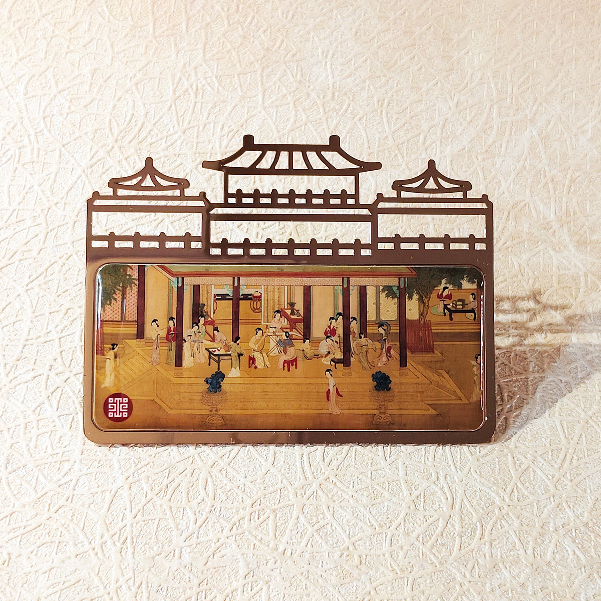 故宮精品網路商城- 故宮名畫磁鐵-漢宮春曉