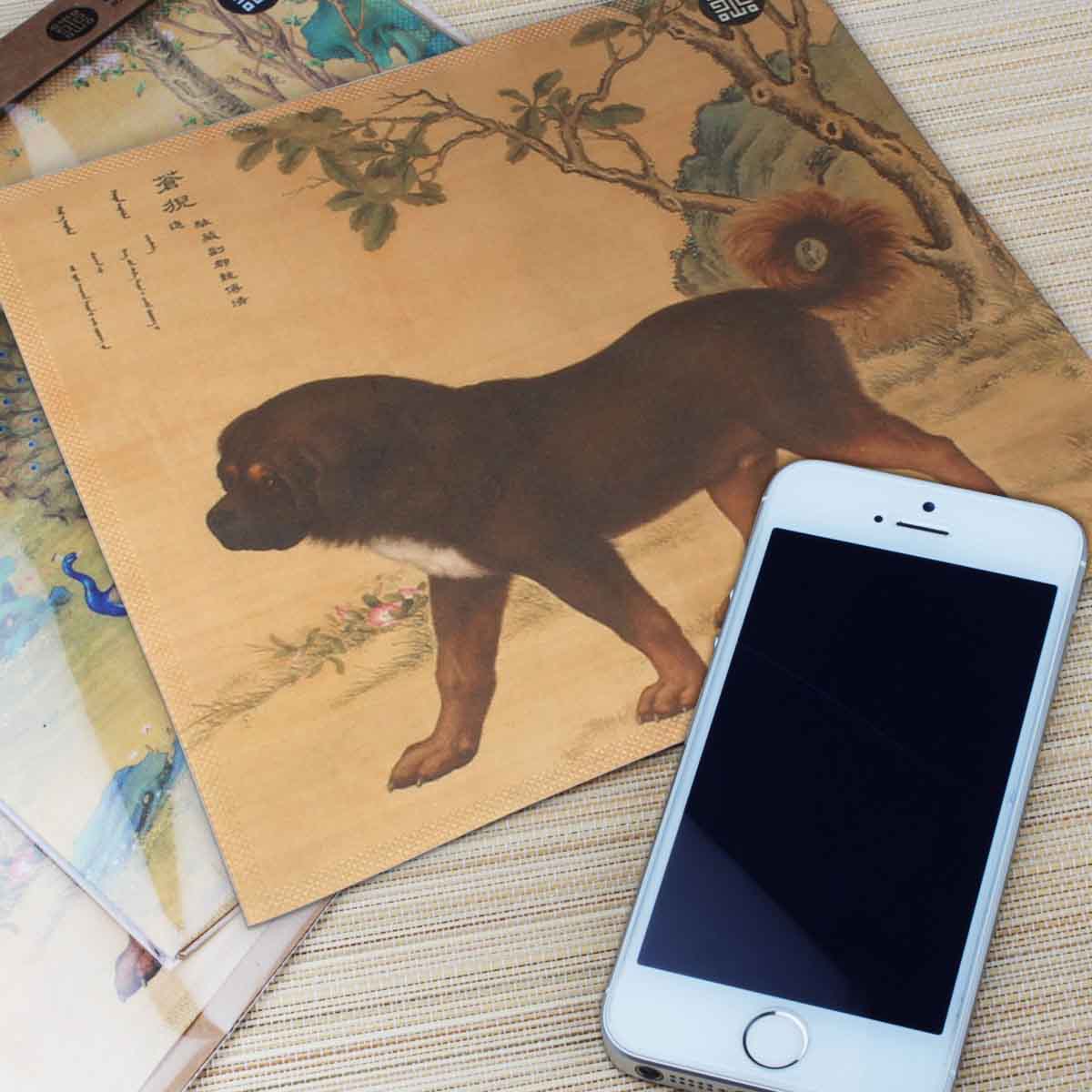 故宮精品網路商城- 十駿犬蒼猊犬萬用布