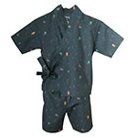 Product info: 甲骨文小朋友和服藍色