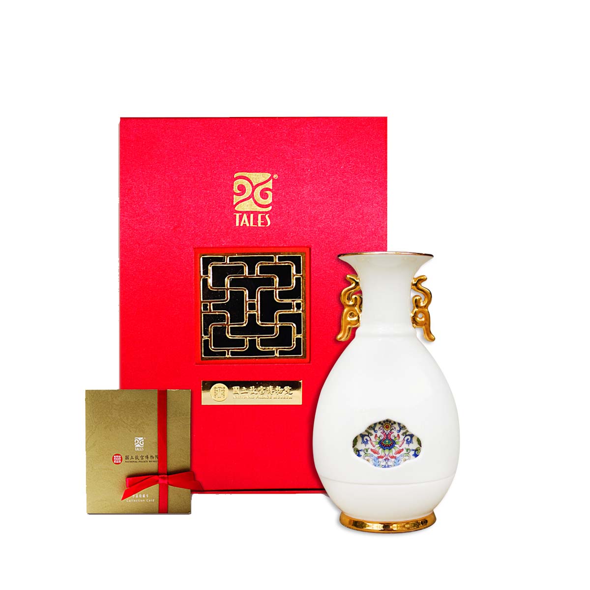 故宮精品網路商城- 花器轉心瓶-鳳蓮