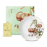 Product info: 百合餐盤-郎世寧精緻骨瓷系列