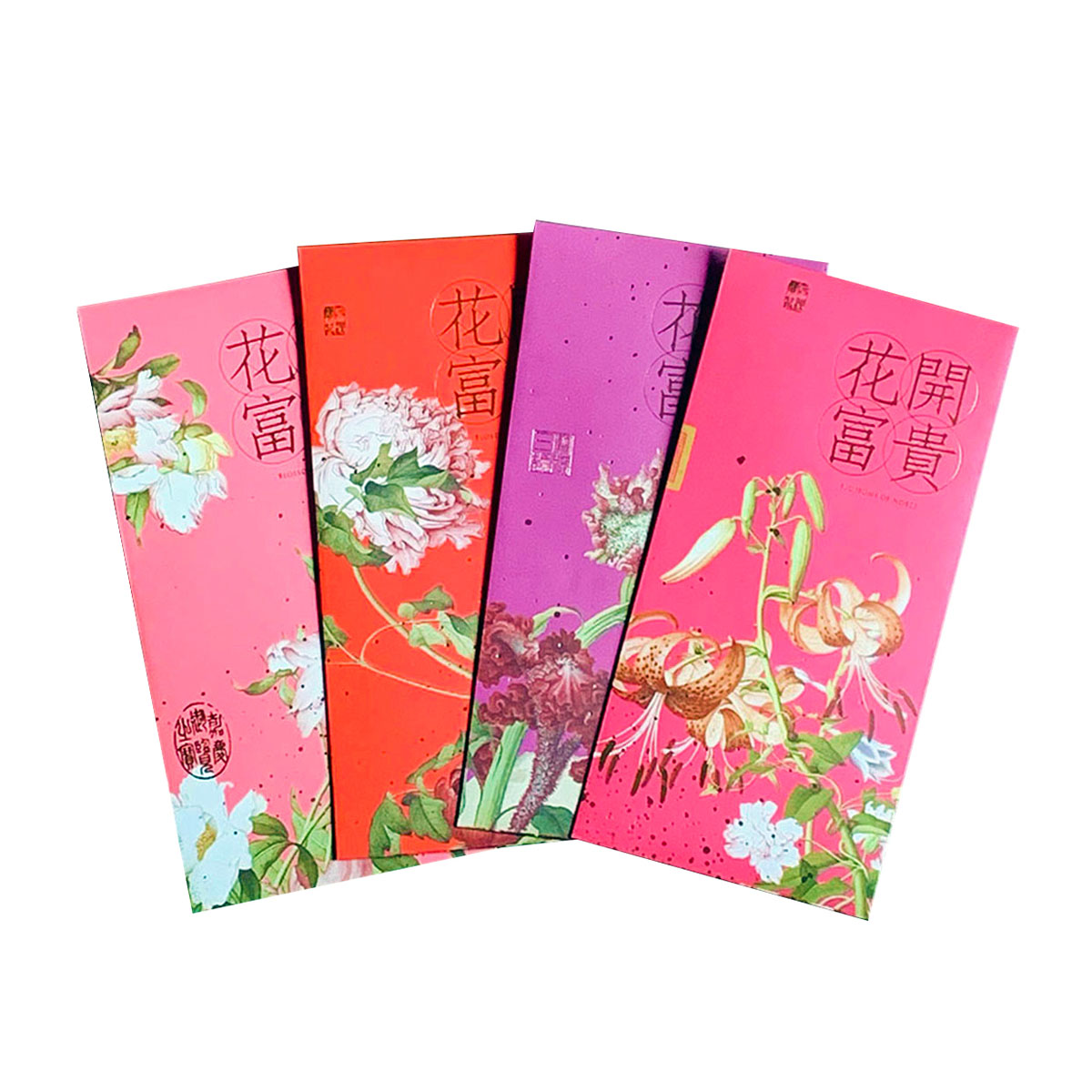 故宮精品網路商城- 【花開富貴】紅包袋