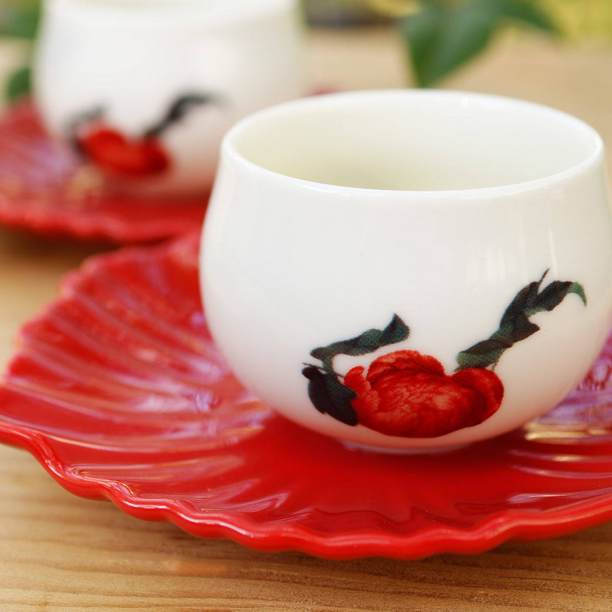 故宮精品網路商城- 露滋-仙萼長春品茗茶具組(2人)