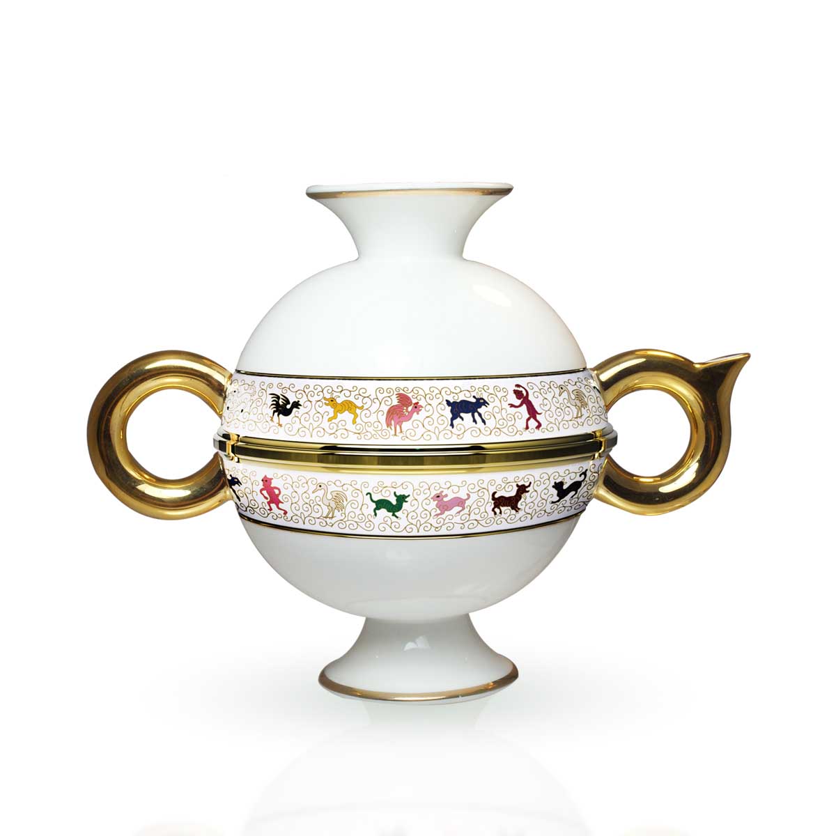 故宮精品網路商城- 豆茶器‧動物紋