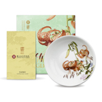 Product info: 百合點心碟-郎世寧精緻骨瓷系列
