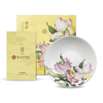 Product info: 芍藥點心碟-郎世寧精緻骨瓷系列