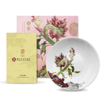 Product info: 雞冠花點心碟-郎世寧精緻骨瓷系列