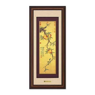 Product info: 錦繡S黃金畫－蟠桃圖