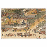 Product info: 清院本 清明上河圖·鞦韆 明信片