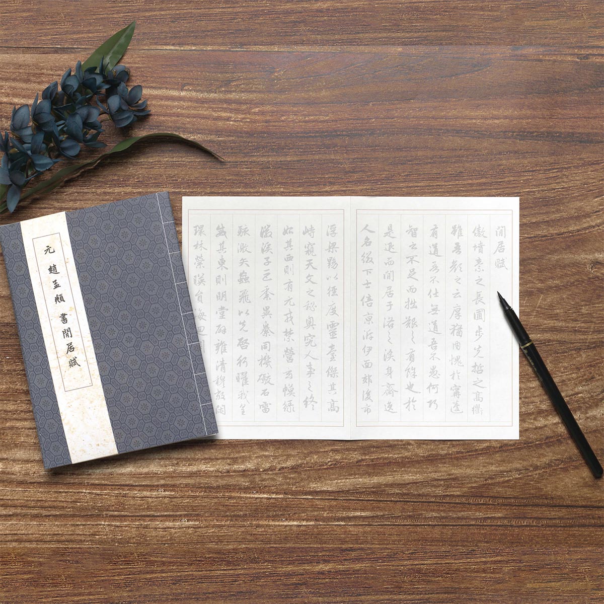 故宮精品網路商城- 「惜」字本-趙孟頫書閒居賦