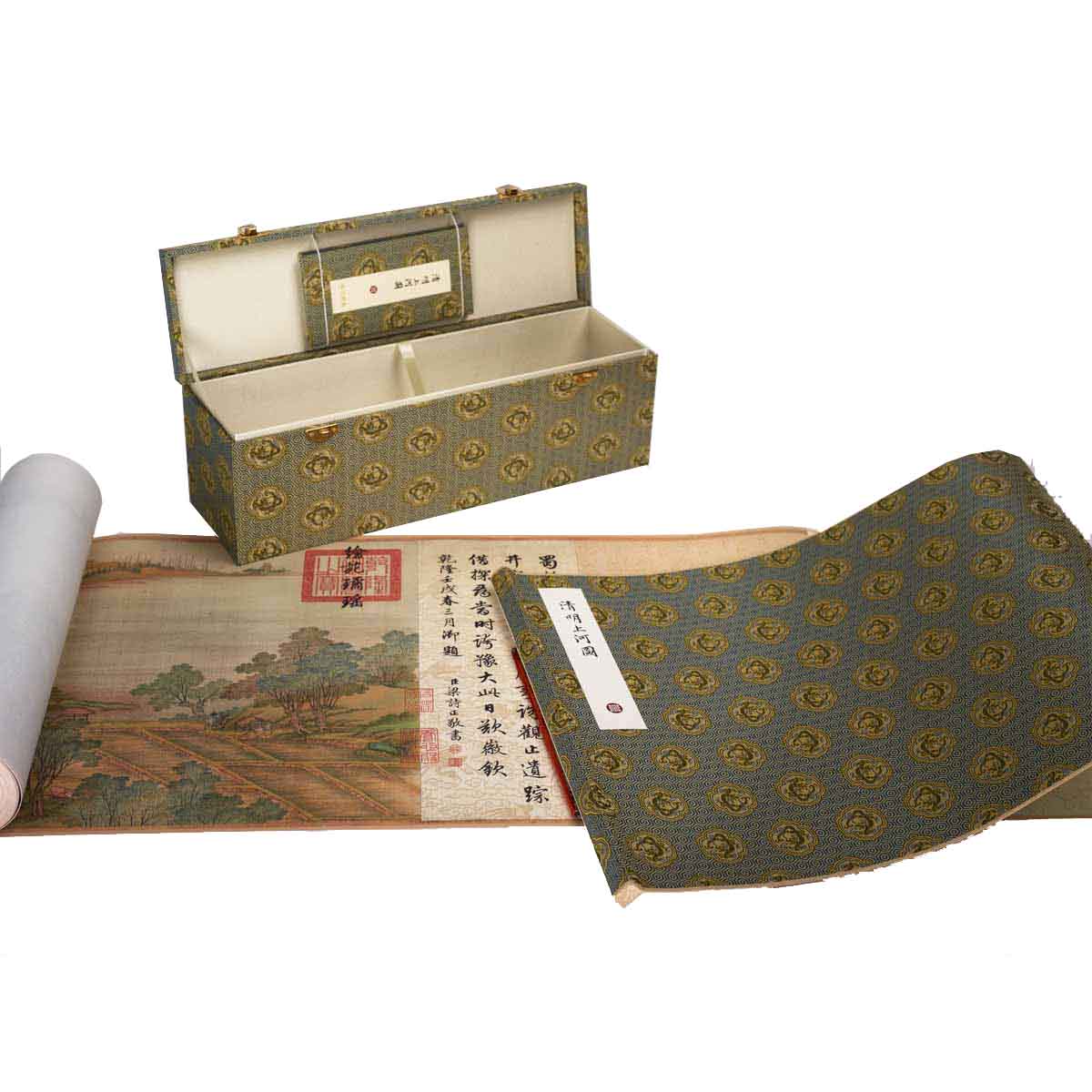 故宮精品網路商城- 清院本清明上河圖原寸手卷