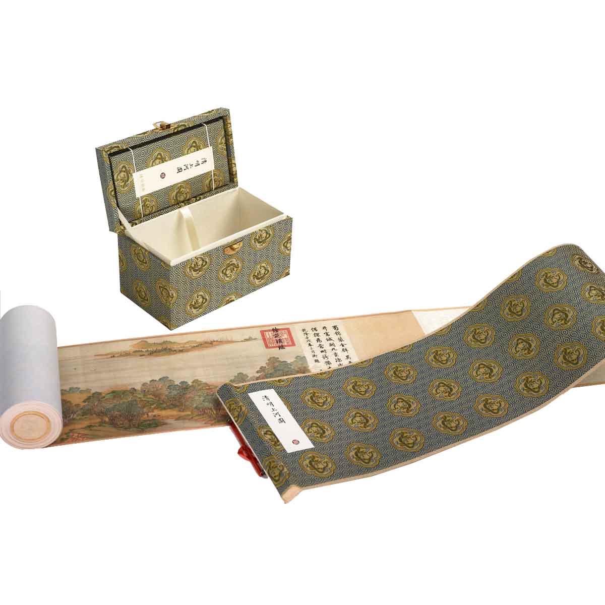 故宮精品網路商城- 清院本清明上河圖小手卷