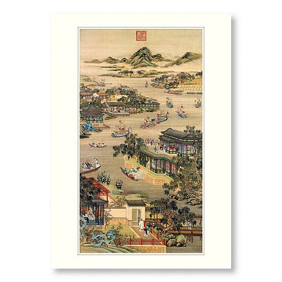 Product info: B4小畫片  清畫院畫十二月月令圖五月