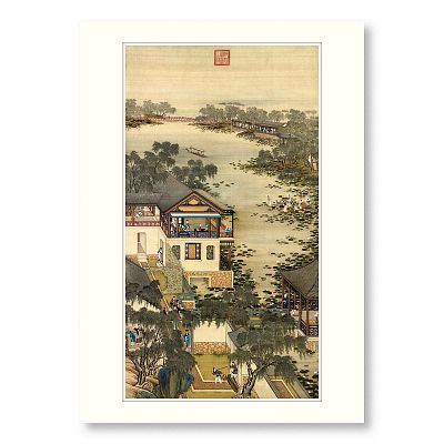 Product info: B4小畫片  清畫院畫十二月月令圖六月