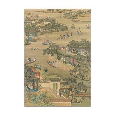 明信片-十二月月令圖 五月