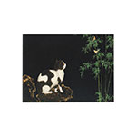 Product info: 明信片-畫耄耋同春 貍奴黃鸝
