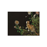 Product info: 明信片-畫耄耋同春 菊花貍奴