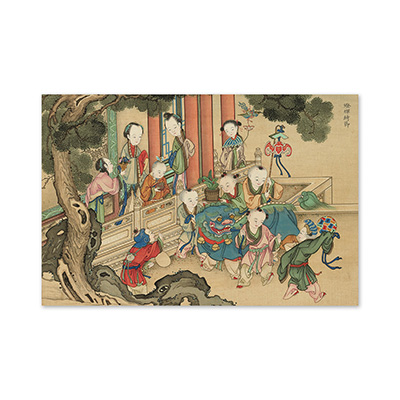 明信片：燈輝綺節