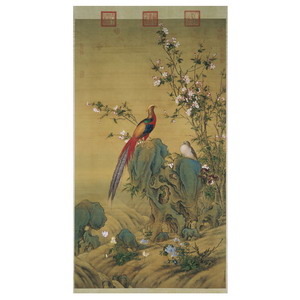 複製 畫心-郎世寧 錦春圖