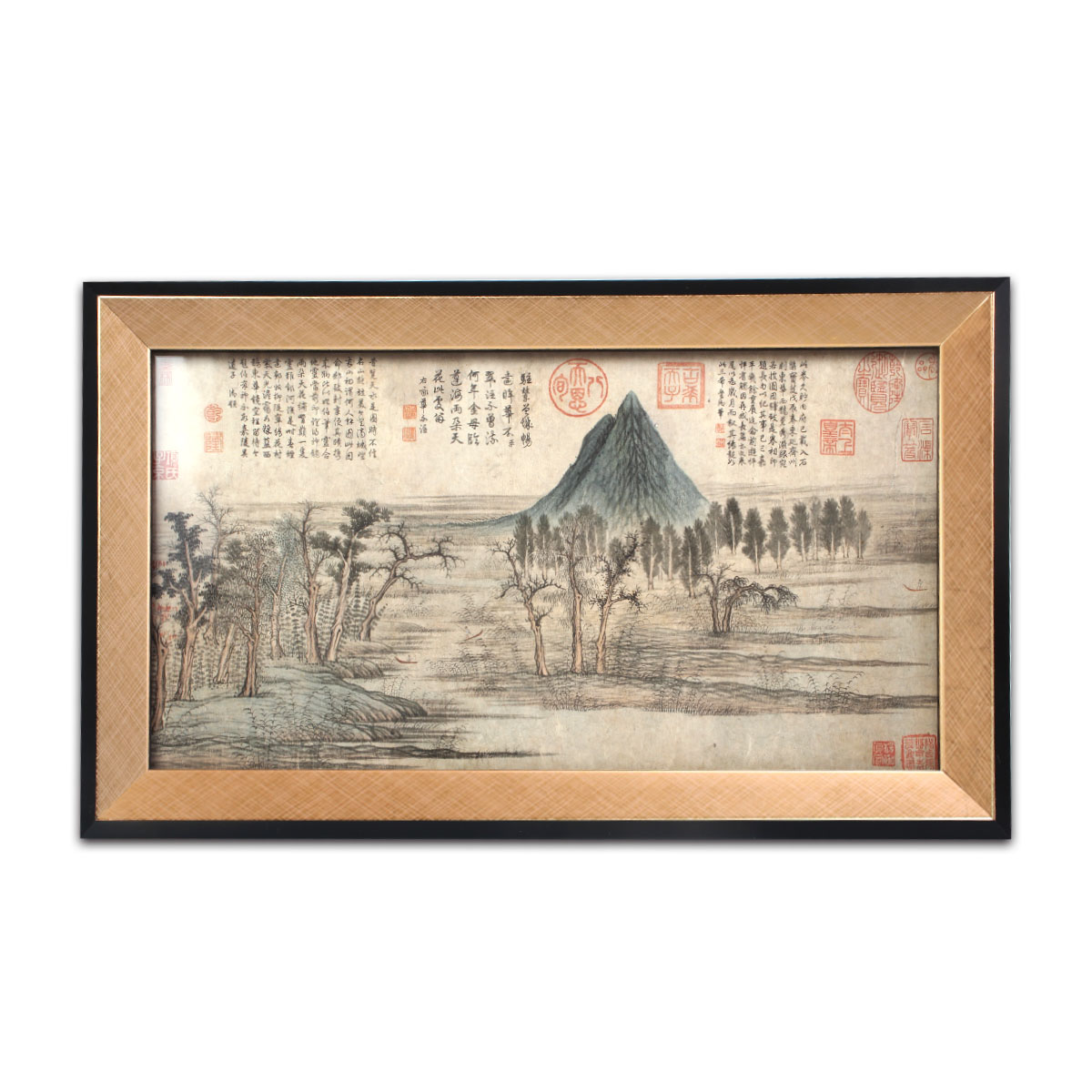 故宮精品網路商城- 藝術框畫-鵲華秋色
